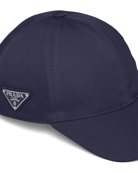 prada baseball cap white|Prada nylon caps.